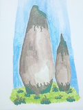 Mossy Sacred Stones by Amanda G.