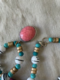 Tropical Salmon Necklace