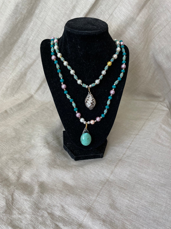 Ocean Shore Layered Necklace