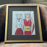 Ako and Ginko Drawing