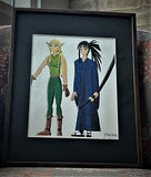 Elf and Samurai Drawing