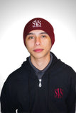 Maroon Beanie - Short Style